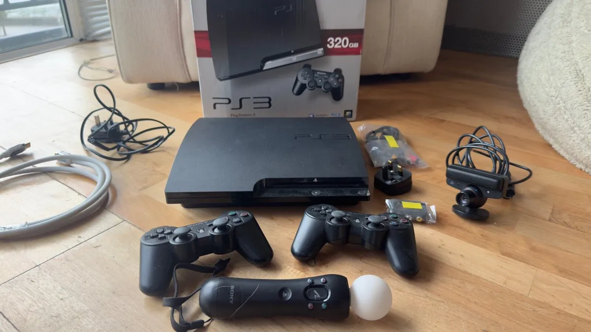 PlayStation 3 Slim 320GB PS3 - Boxed - Image 2