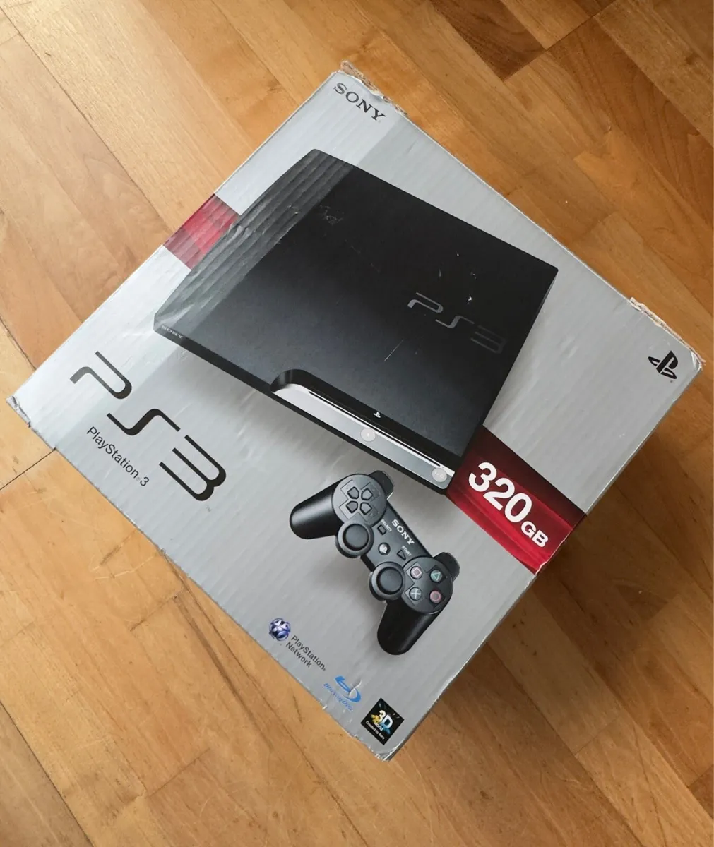 PlayStation 3 Slim 320GB PS3 - Boxed - Image 4