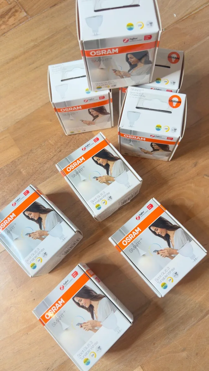 OSRAM SMART+ Zigbee GU5.3 LED Spotlights, New - Image 2