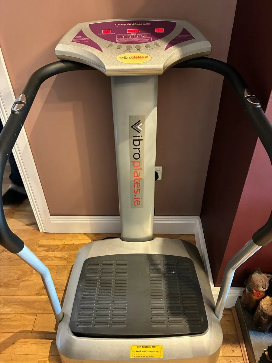 Vibro plate with hand rails - Image 1