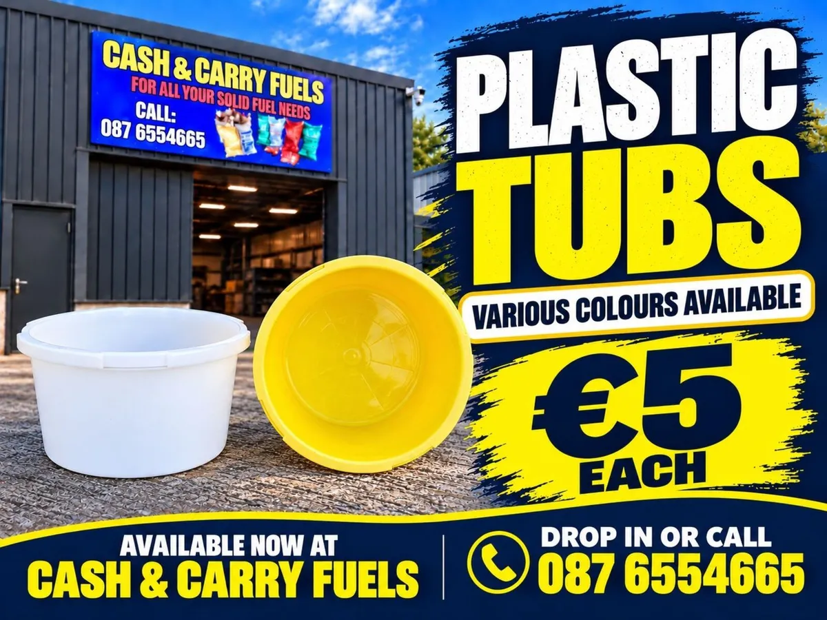 Plastic Tubs