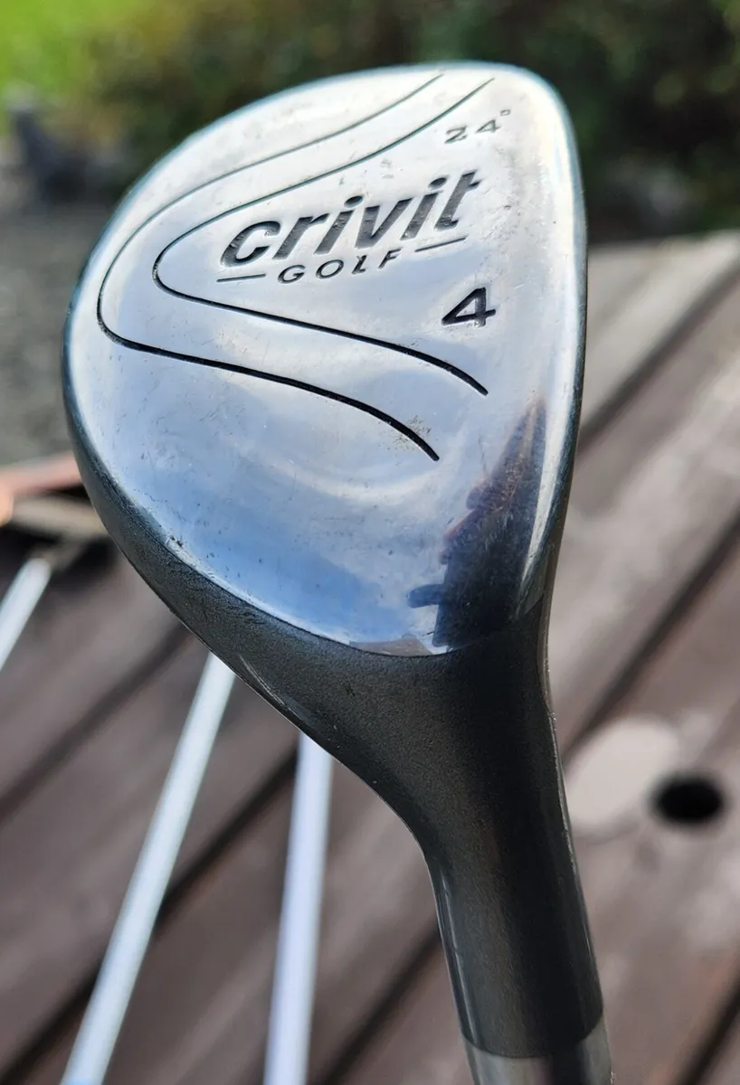 Lady Crivit Golf No.4 rescue, 24 degree, graphite - Image 1