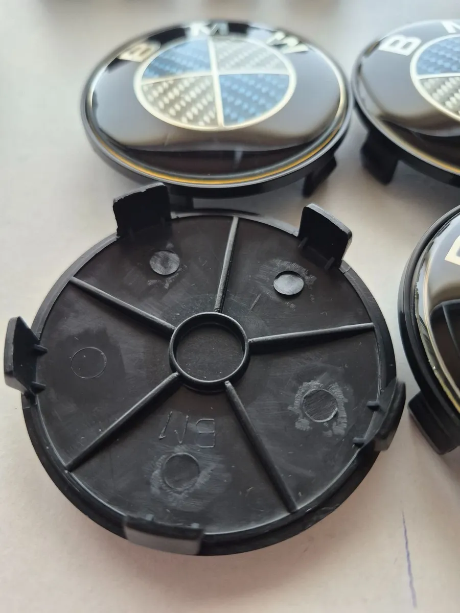 BMW Carbon Fibre Caps - FREE POST - Image 2
