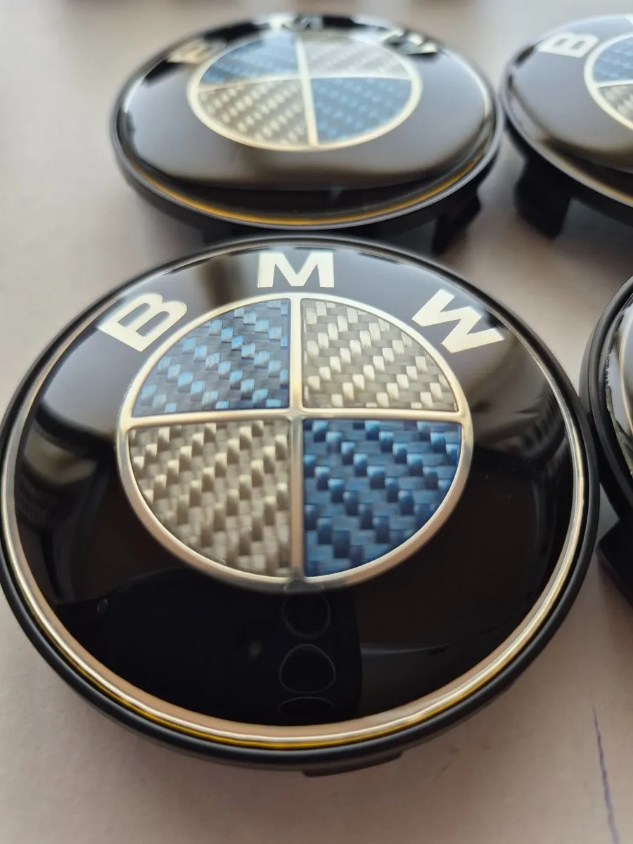 BMW Carbon Fibre Caps - FREE POST - Image 3