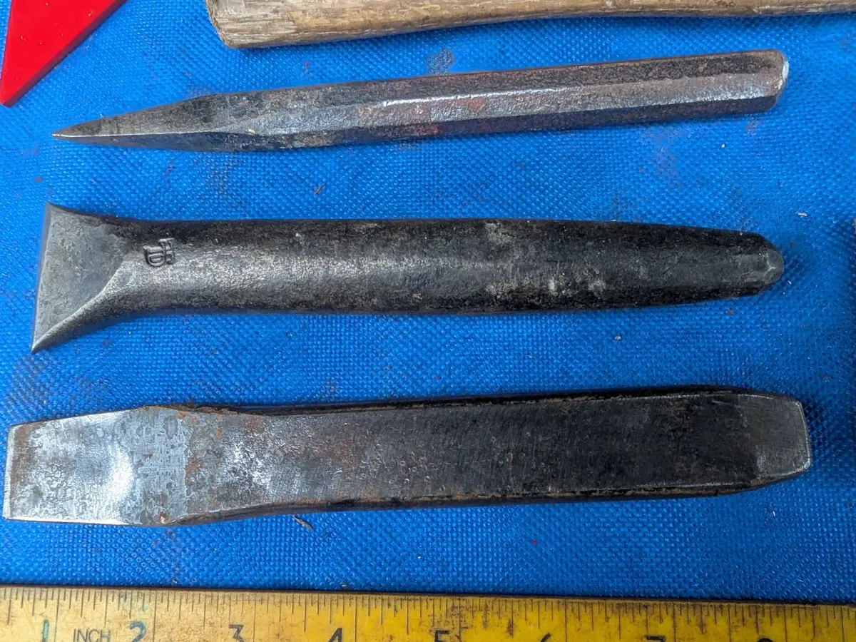 4 Stone Mason's Tools - Image 4