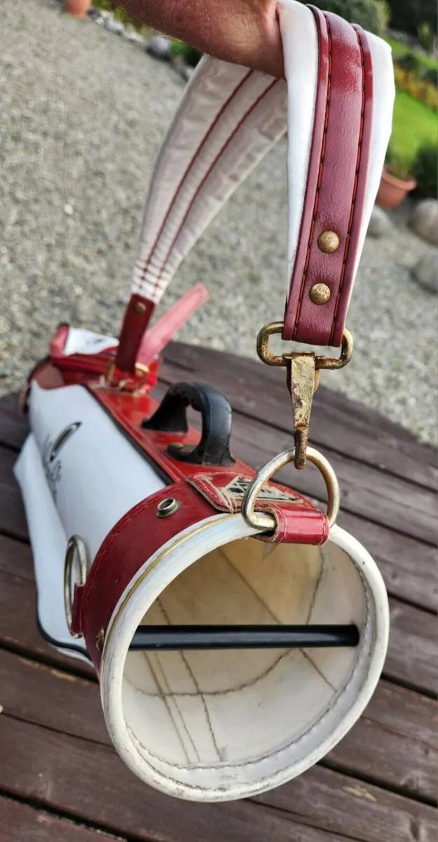 Vintage Vinyl Dunlop Maxfli Sunday bag, comes with - Image 4
