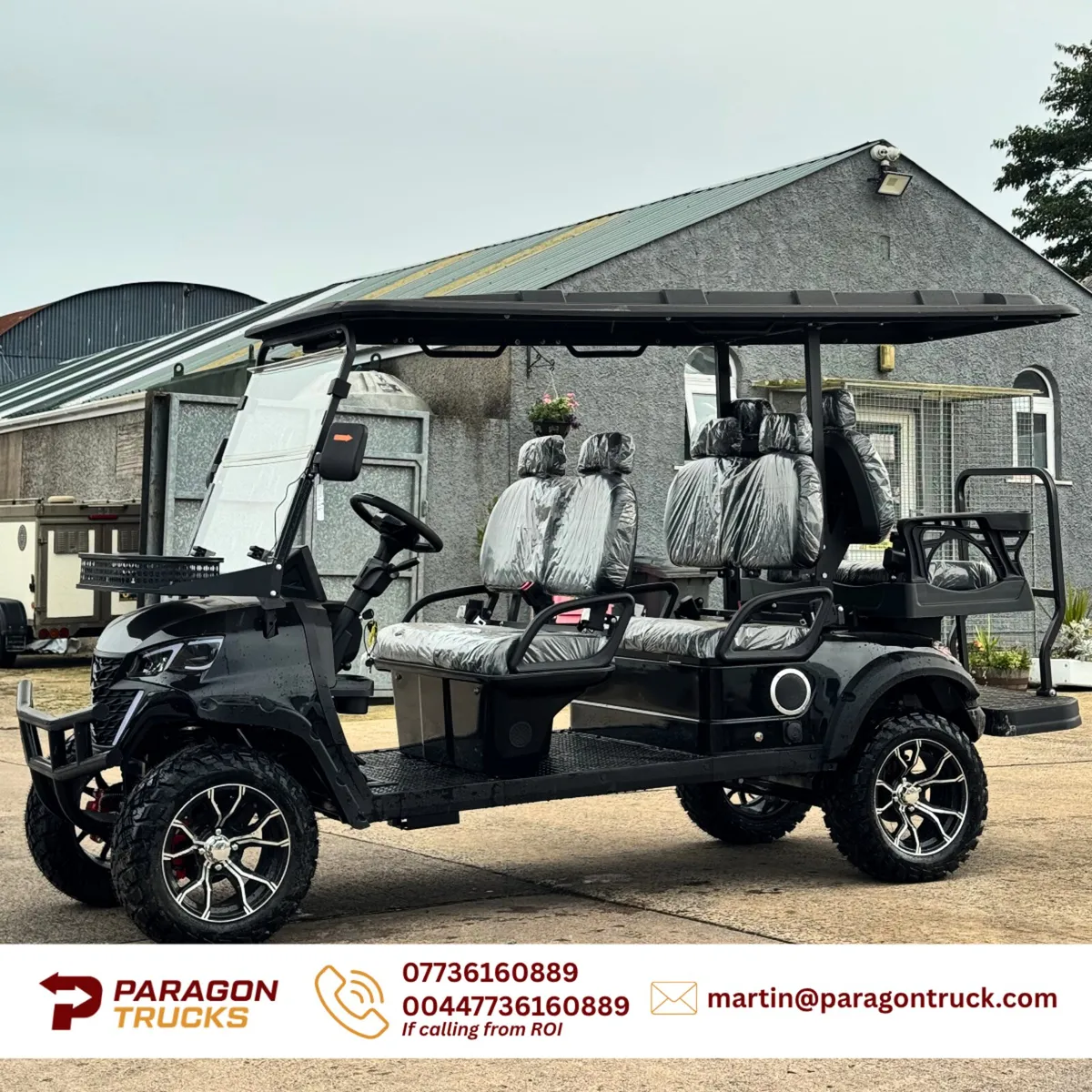 New 2026 Golf Buggies Black - Image 3
