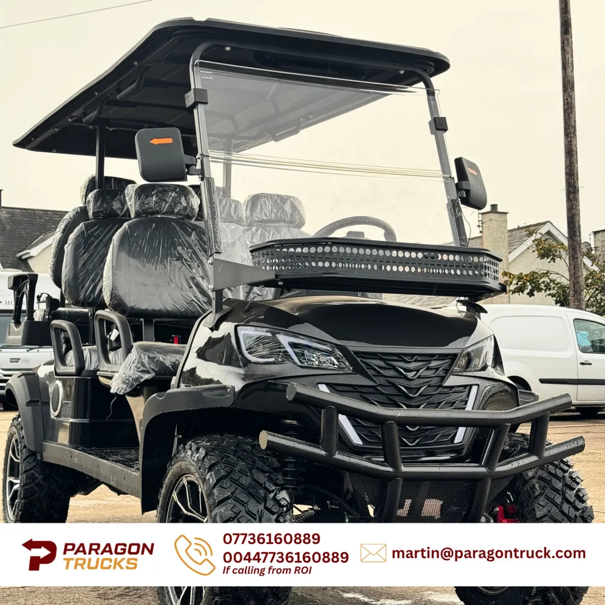 New 2026 Golf Buggies Black - Image 1