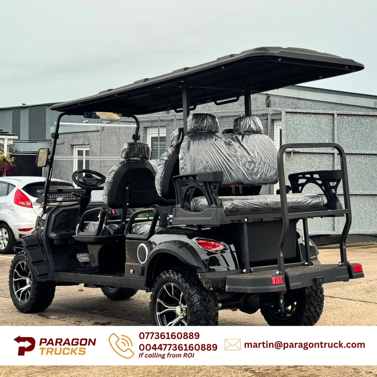 New 2026 Golf Buggies Black - Image 4