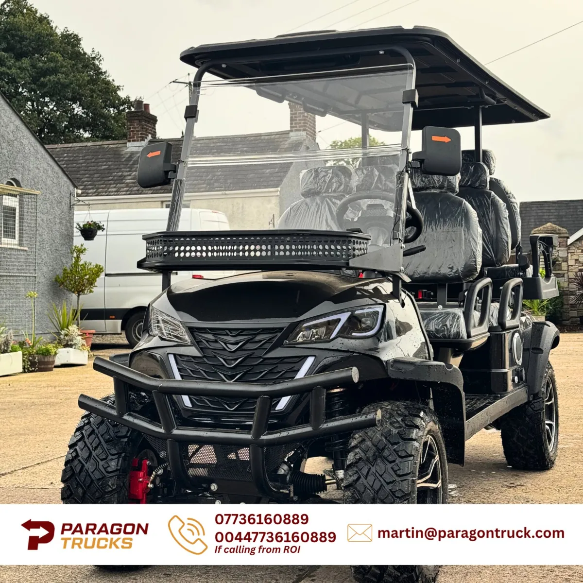 New 2026 Golf Buggies Black - Image 2