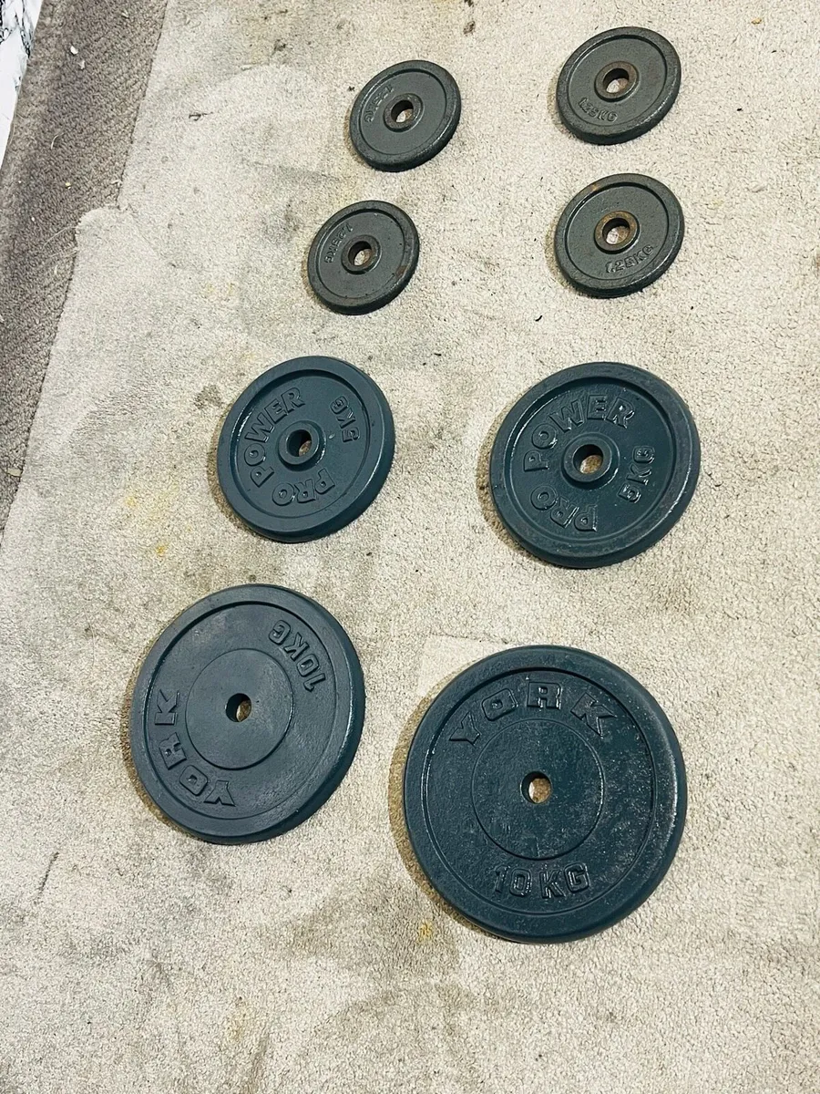 35 KG IRON WEIGHTS 1”
