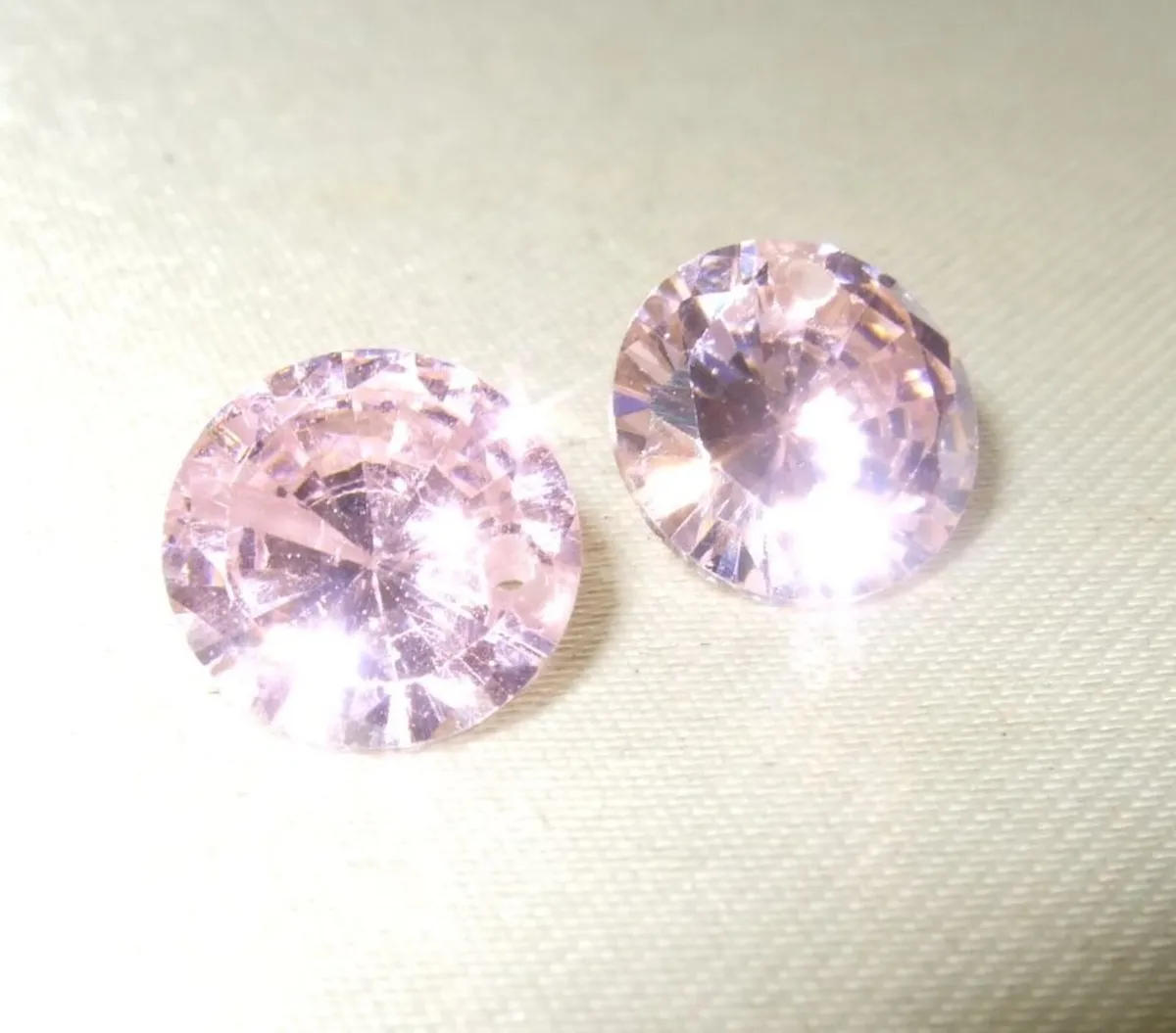 Pristine Pair of Loose Pink Sapphires-Unset - Image 2