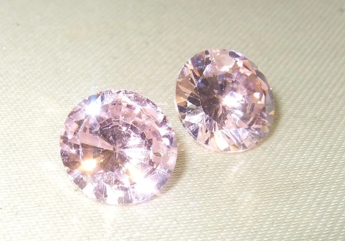 Pristine Pair of Loose Pink Sapphires-Unset - Image 1