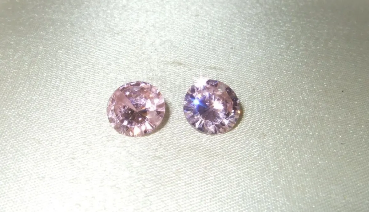 Pristine Pair of Loose Pink Sapphires-Unset - Image 3