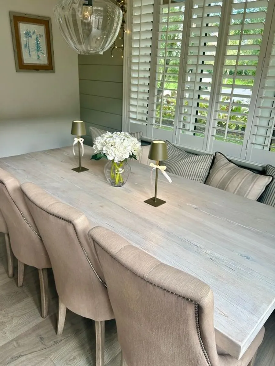 Dining table with bench  - Ventura - Image 1
