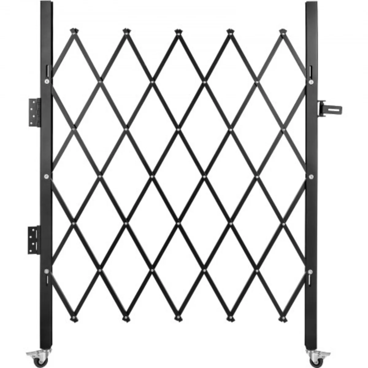 Single Folding Security Gate, 180 × 161 cm(W × H) - Image 1