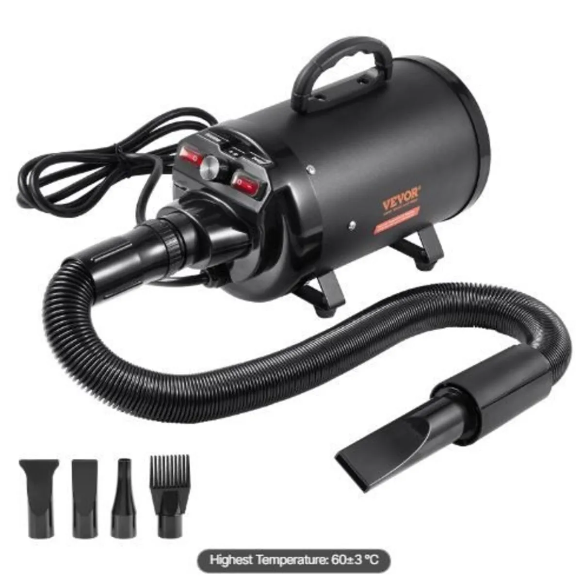Dog Dryer, 2000W/2.7HP Dog Blow Dryer - Image 1