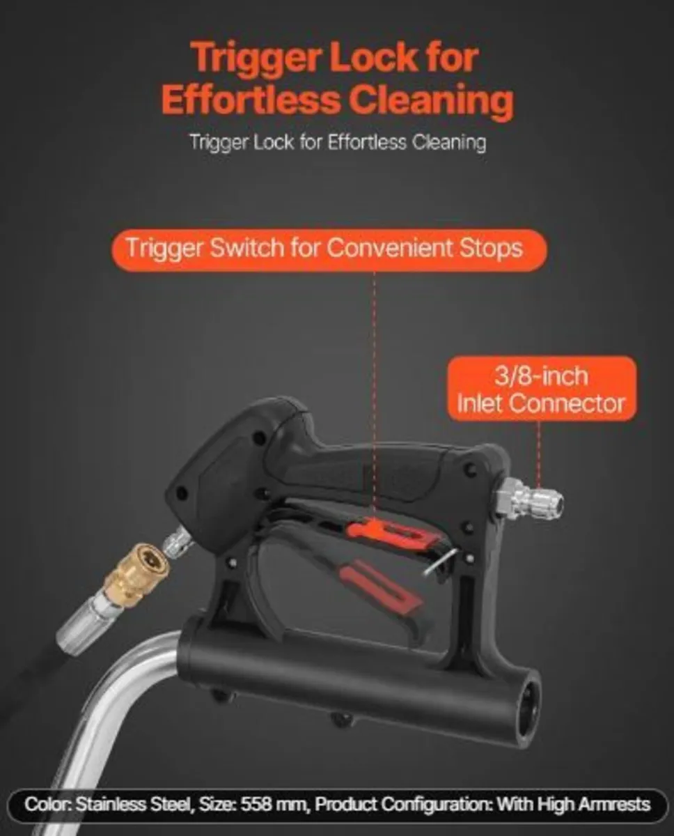 22" Pressure Washer Surface Cleaner - Image 3