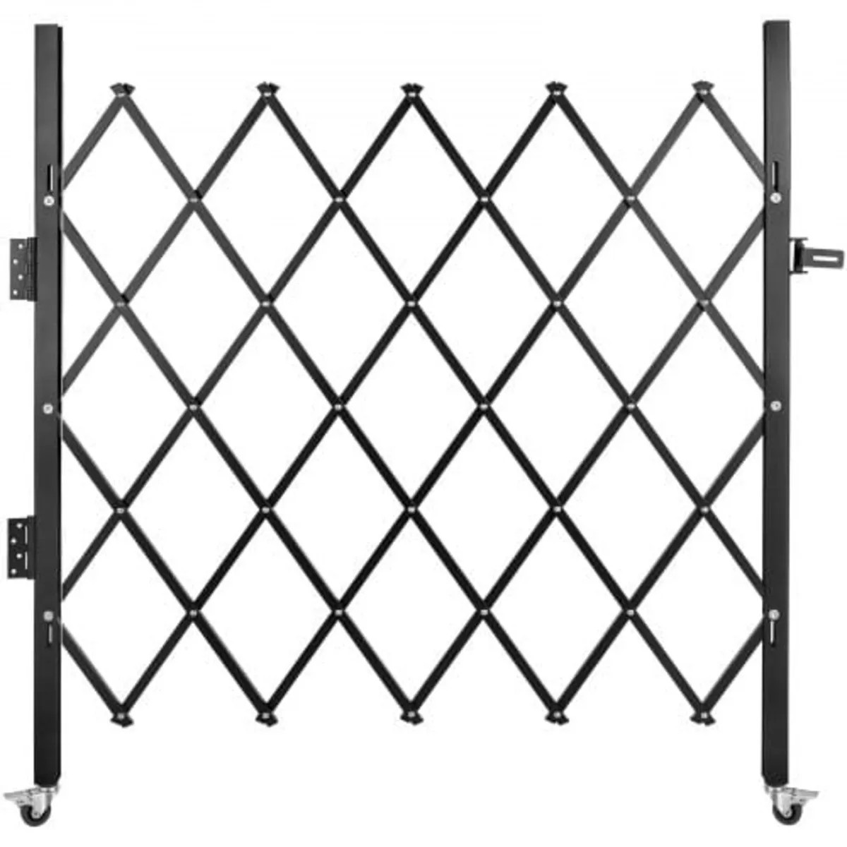 Single Folding Security Gate,170 × 131 cm(W × H)Fo - Image 1