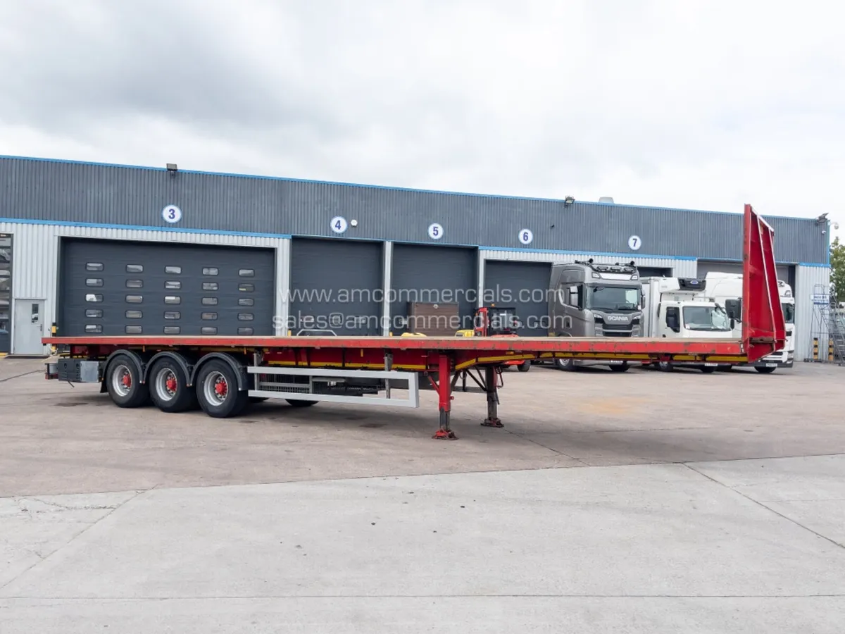 2017 MONTRACON PSK FLATBED TRAILER - Image 1