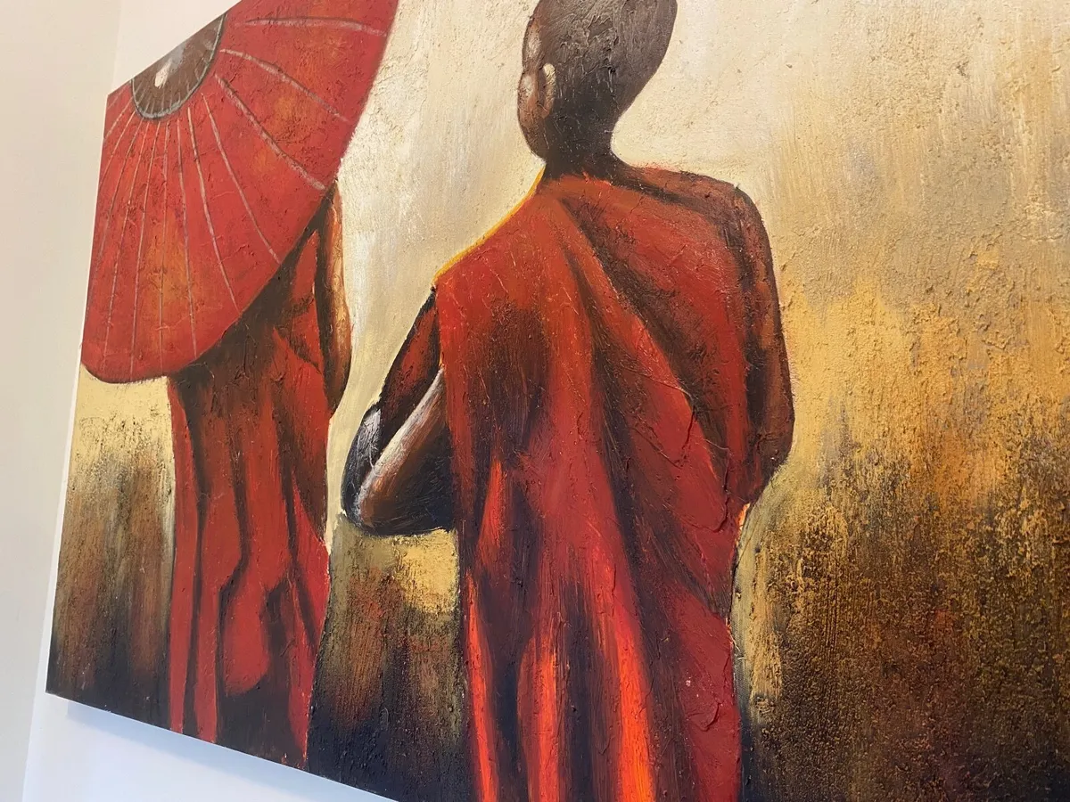 Large Oil Painting on Canvas – 120 x 80 cm - Image 2