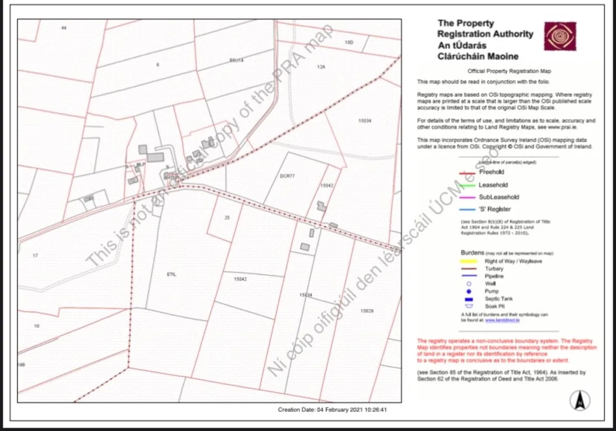 Site For Sale .9 Acres Rahard Robeen Co Mayo - Image 2