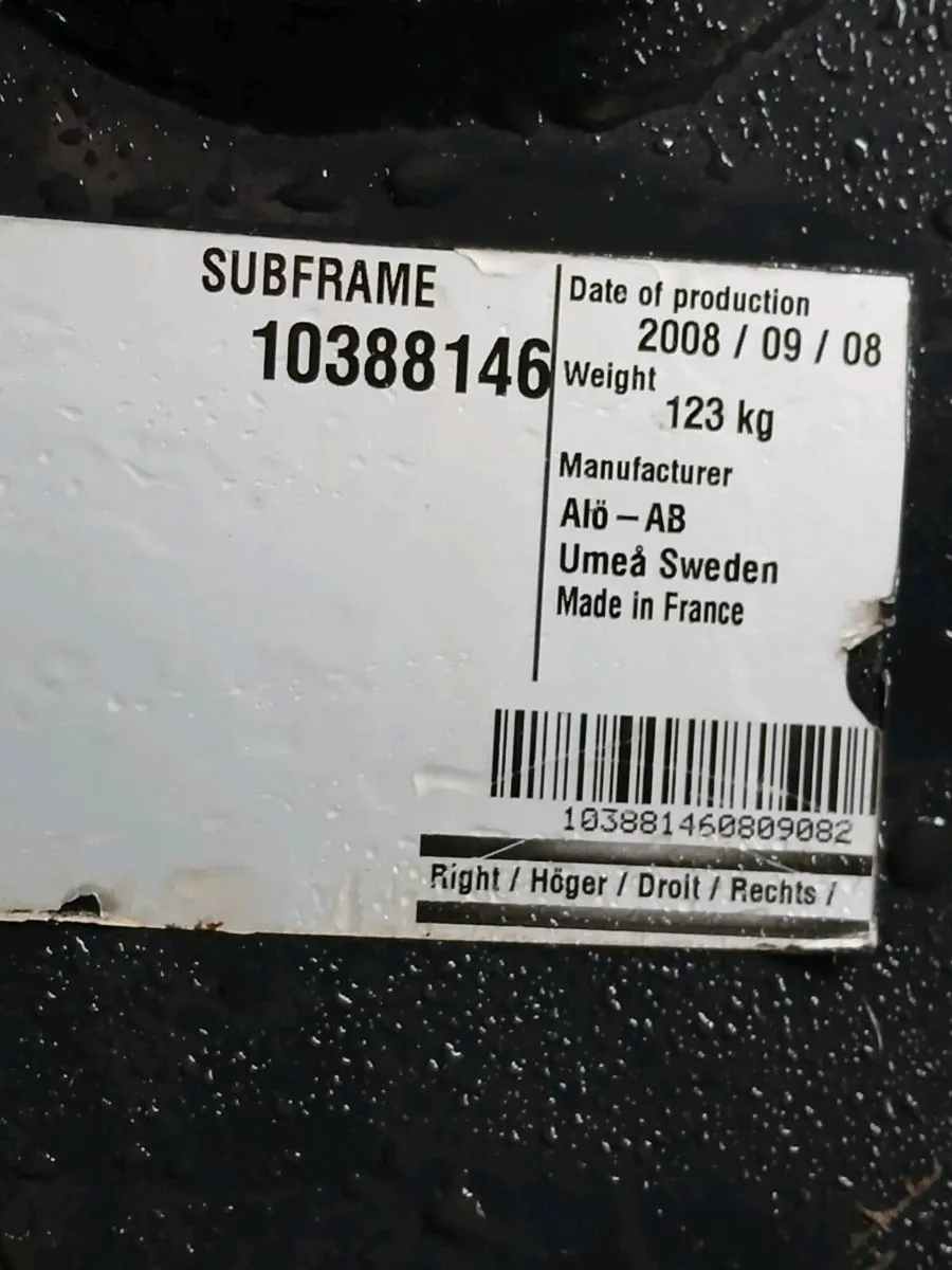 Quickie loader Q55 4wd brackets Claas 510 - Image 3