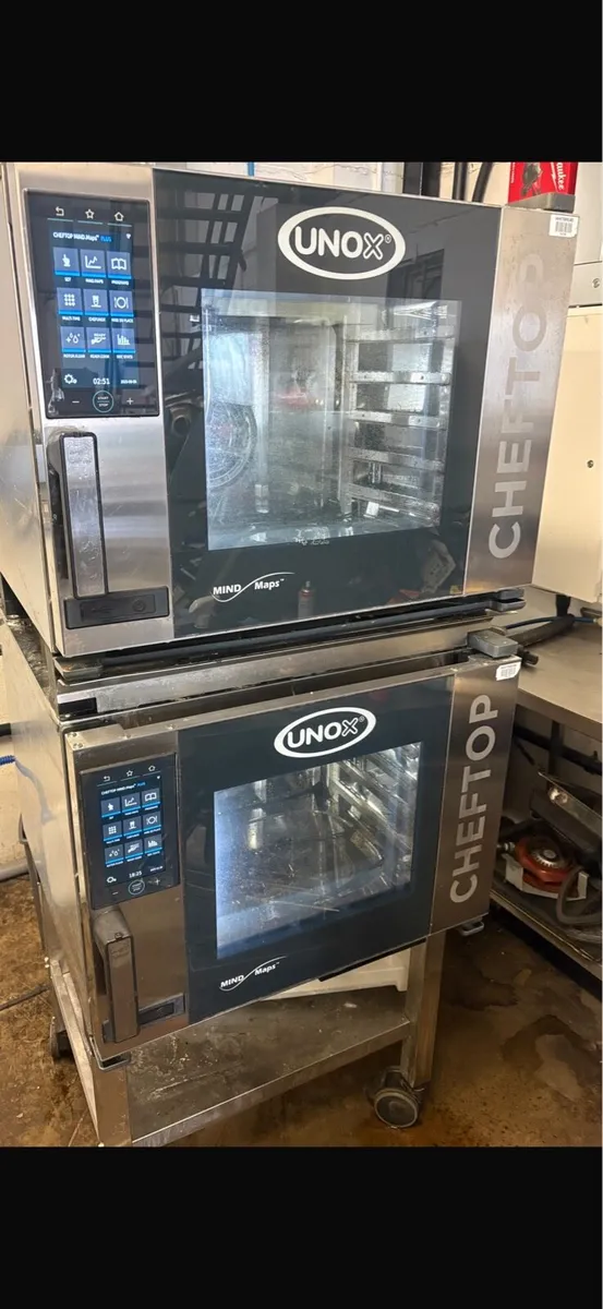 Double stack Unox ovens - Image 1