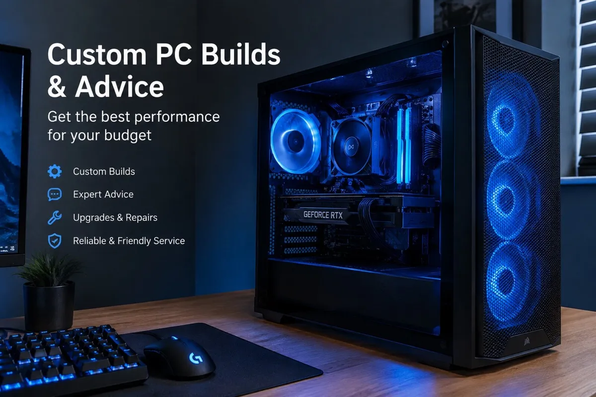 Custom Gaming PC Builds & Advice – Any Budget