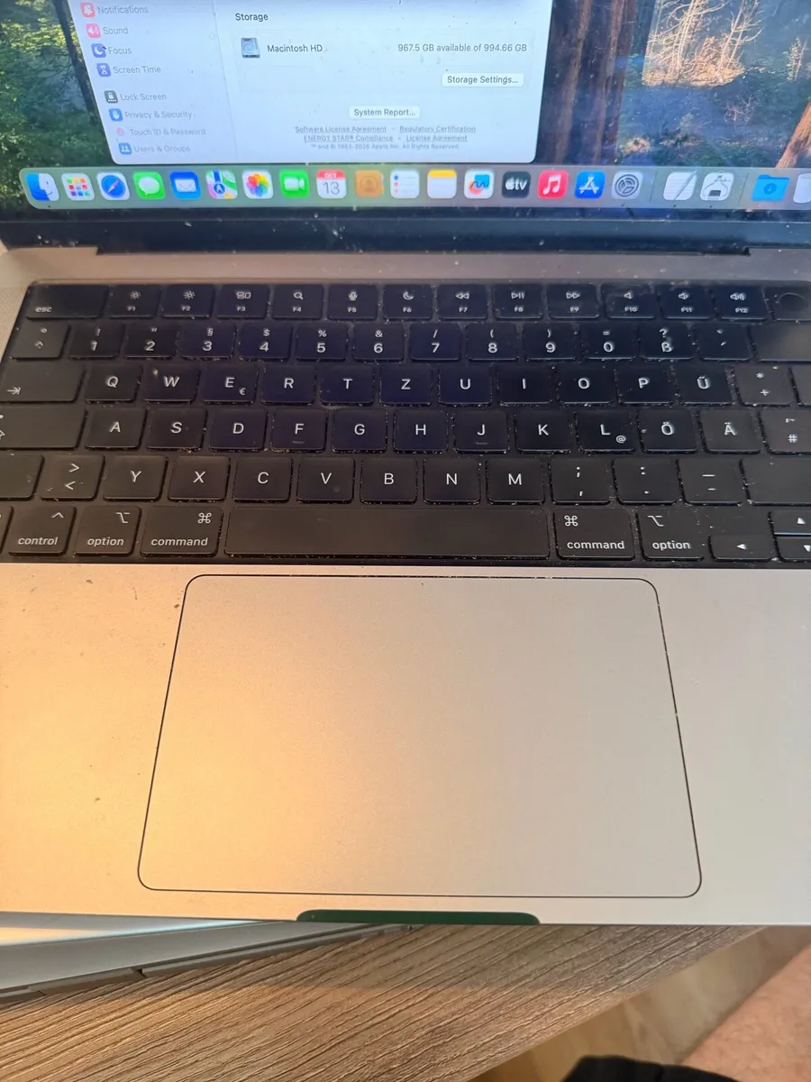 Macbook Pro 14” M1 (2021) 16GB RAM  1 TB SSD - Image 2