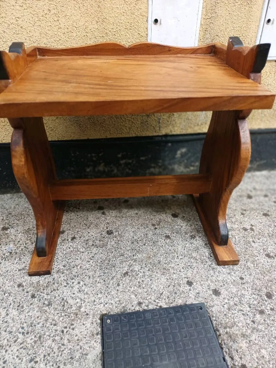 Vintage Childs Mahogany Desk - Image 3