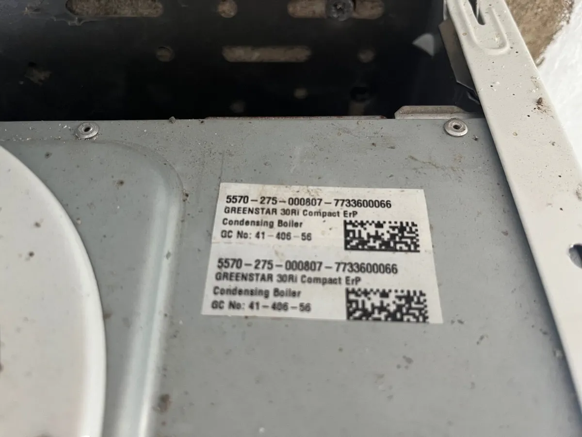 Worcester Bosch Gas Condensing Boiler 30ri - Image 3