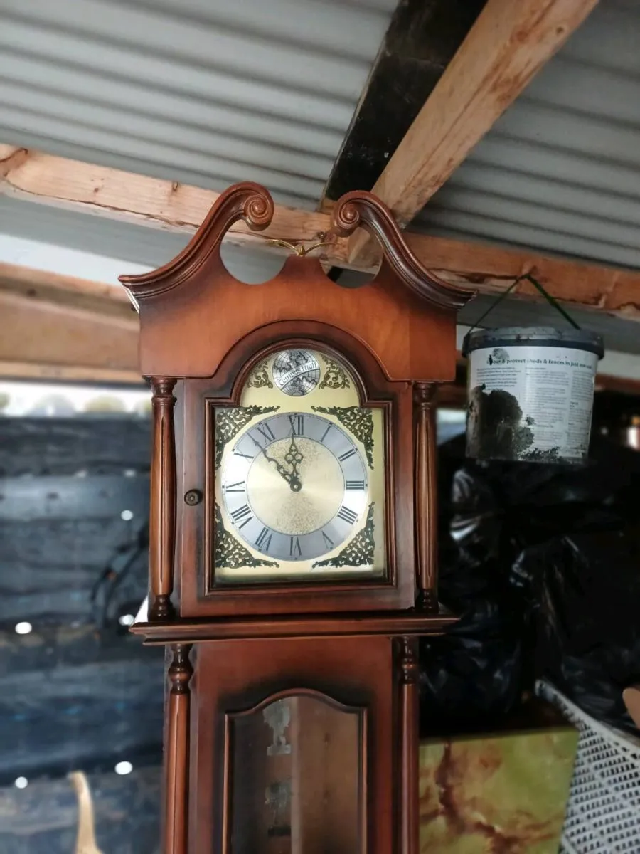 Vintage Grandfather Clock - Image 3