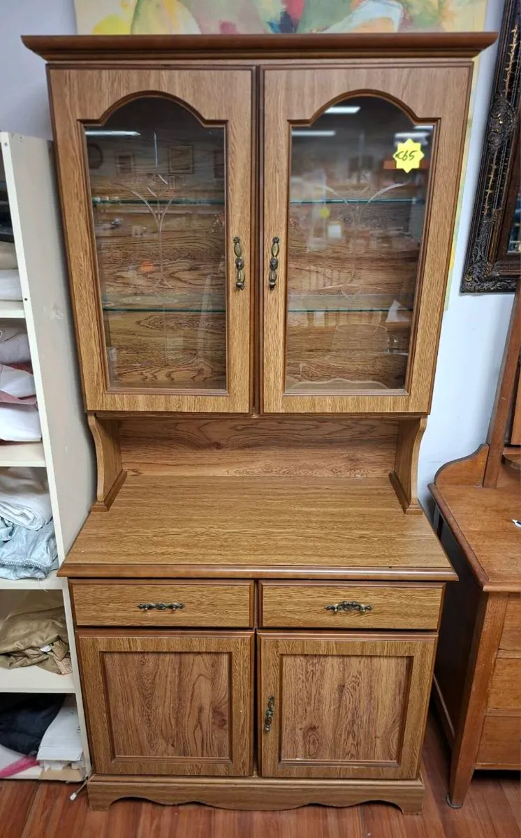 WOODEN DISPLAY CABINET/ KITCHEN DRESSER - Image 1