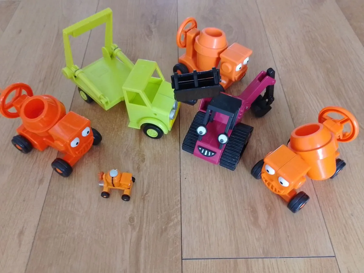 BOB THE BUILDER TOY  VEHICLES. (6). - Image 2