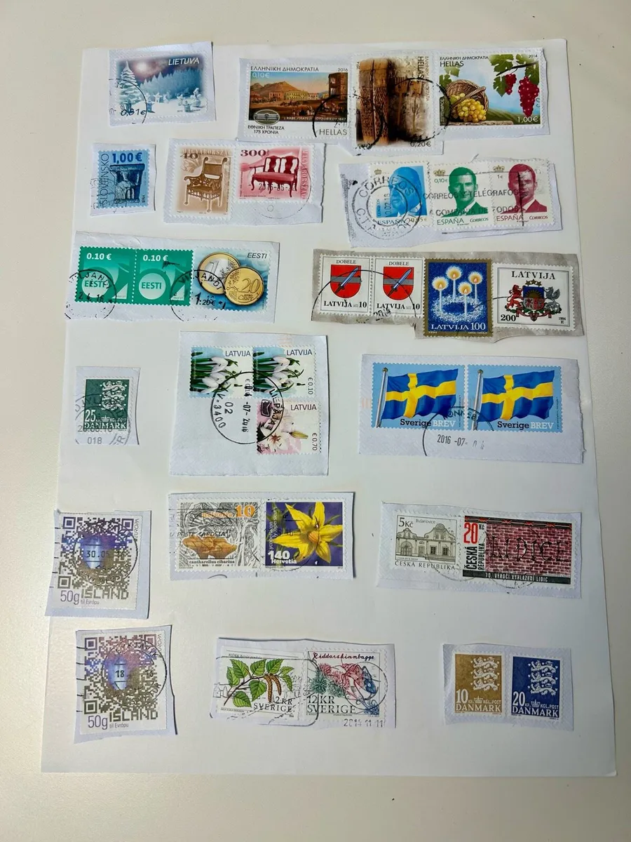 Used European Stamps - Image 4