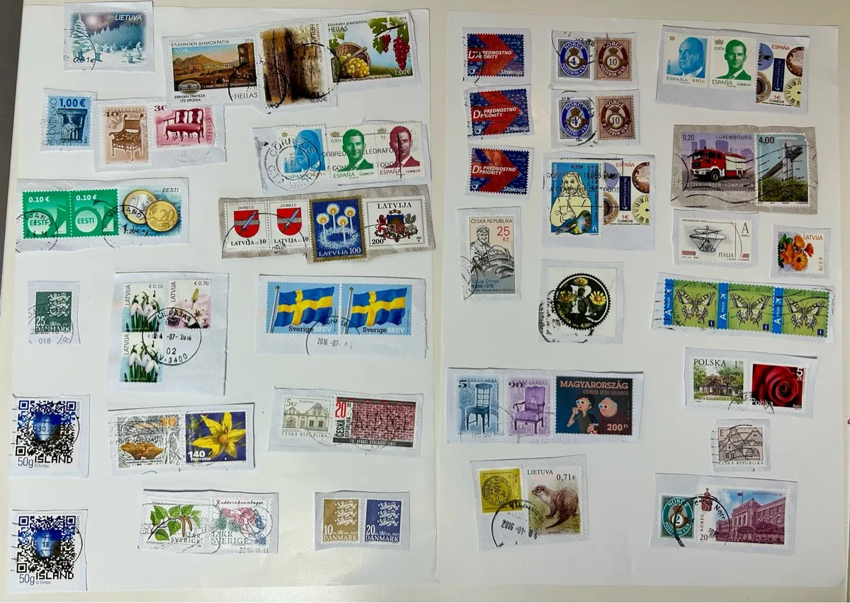 Used European Stamps - Image 1