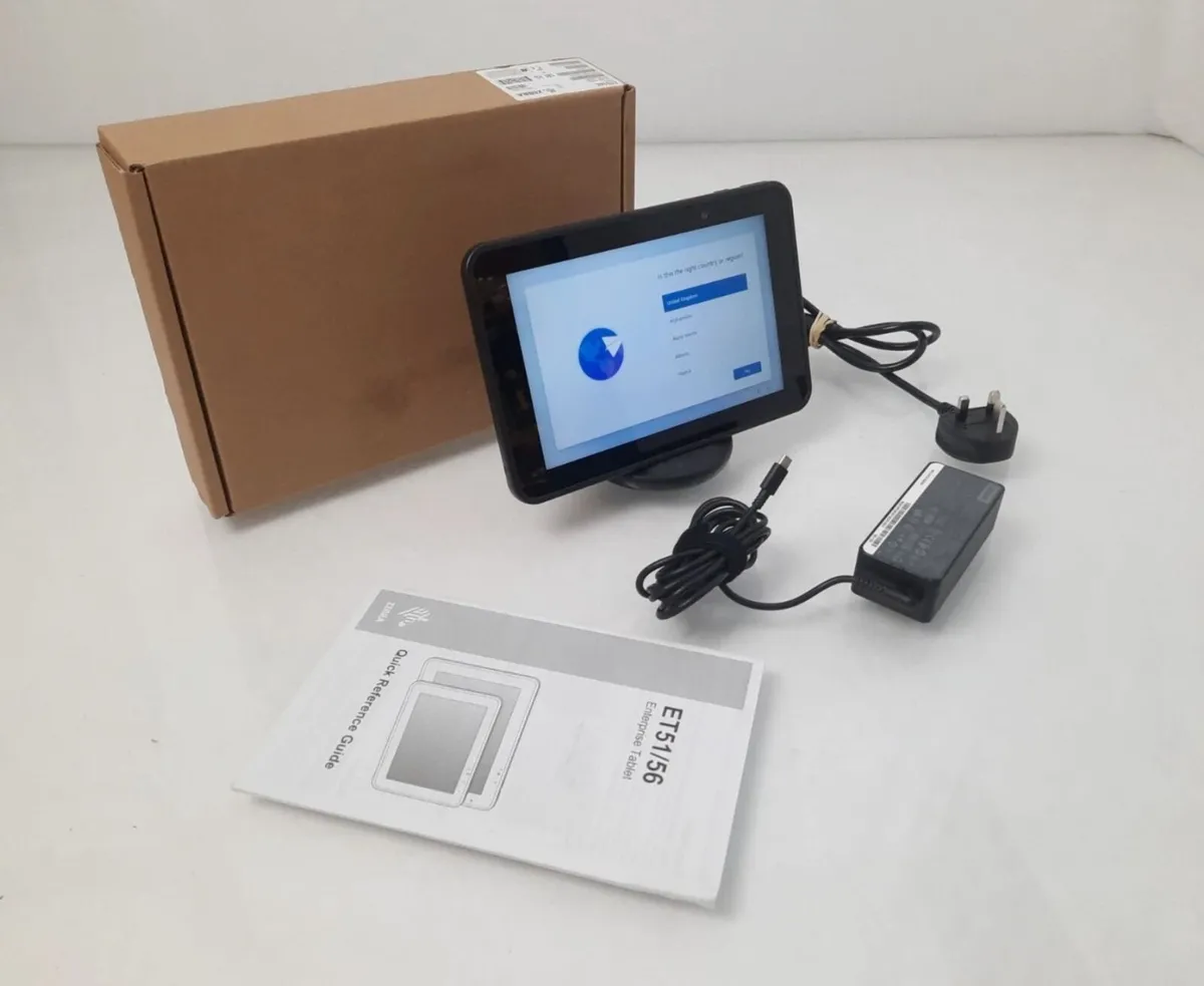 Zebra Et51ae-W14e 8 inch Tablet A3950 1.60 GHz 8GB - Image 1
