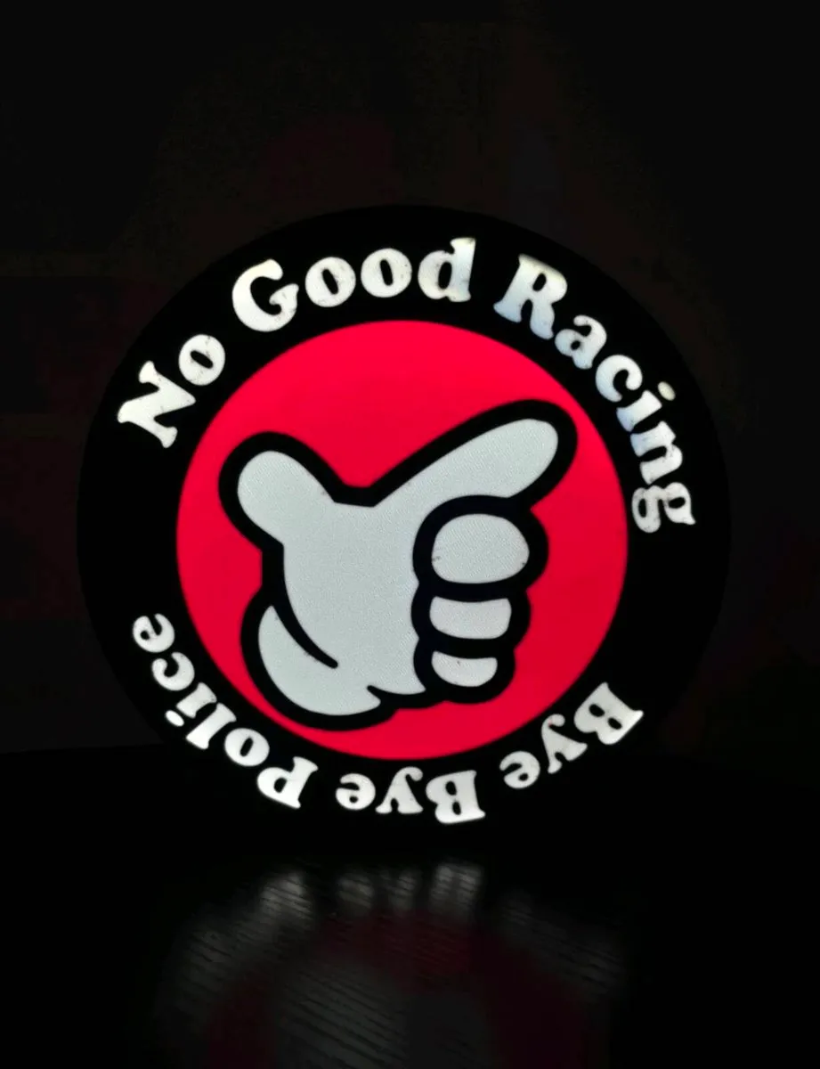 Honda Civic EG Crx No Good Racing Kanjo Logo Light - Image 2