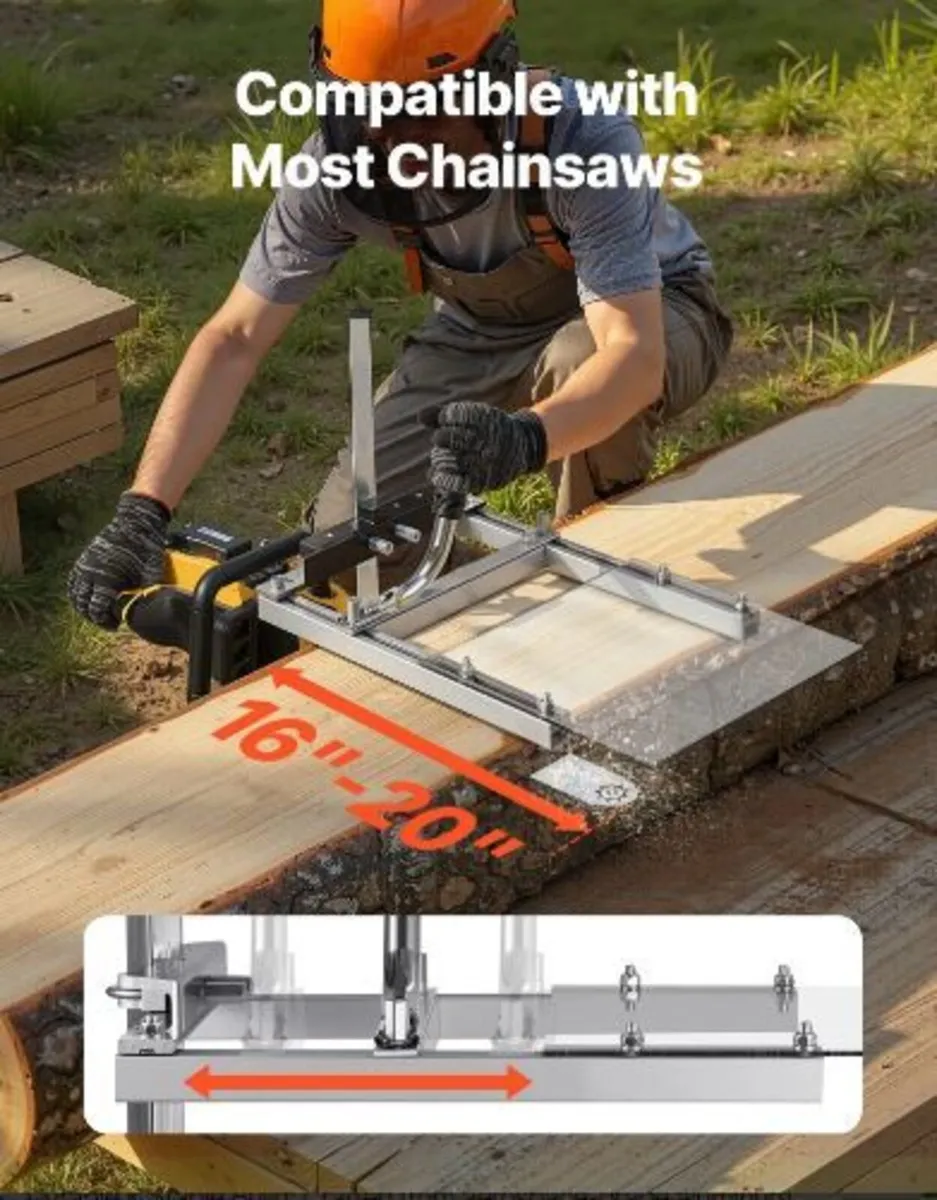 Chainsaw Mill, Portable Sawmill Fits 41-51 cm - Image 3