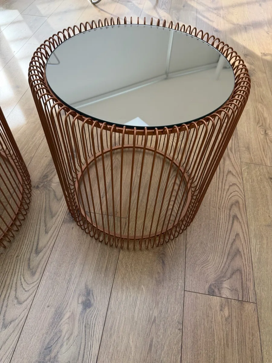 KARE Design Wire Coffee Tables Set - Image 2