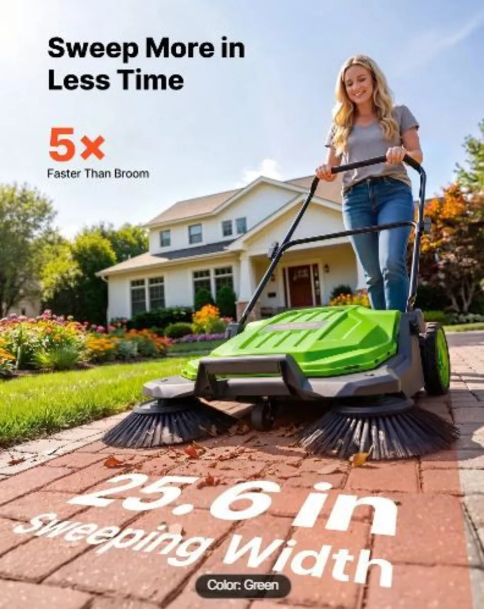 Walk-Behind Hand Push Floor Sweeper for sale in Clare for €150 on DoneDeal