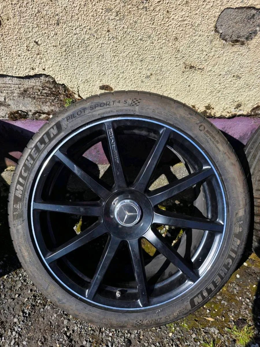 Genuine AMG Merceedes alloys suit CL55 AMG etc - Image 3