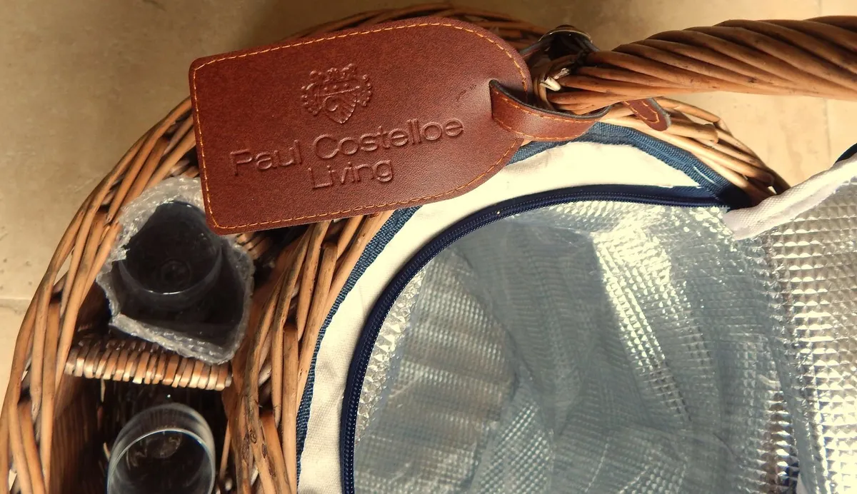 Large Paul Costelloe Champagne Celebration Basket - Image 3