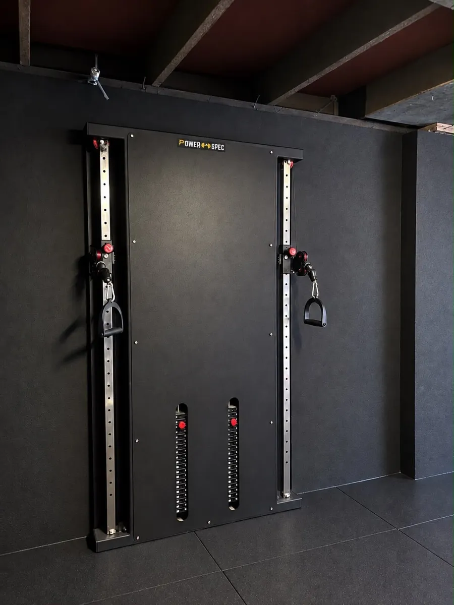 Powerspec Wall-Mounted Cable Machine 100kg stacks