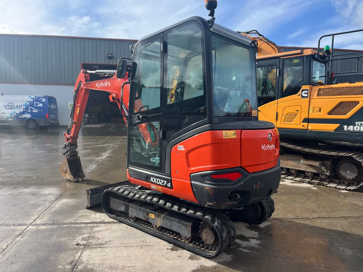 2018 Kubota KX027-4 - Image 3