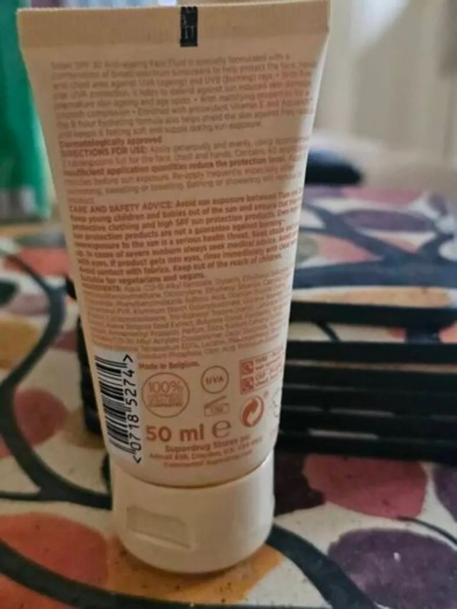 Solait Face Sun Cream Fluid SPF30 50ml - Image 2
