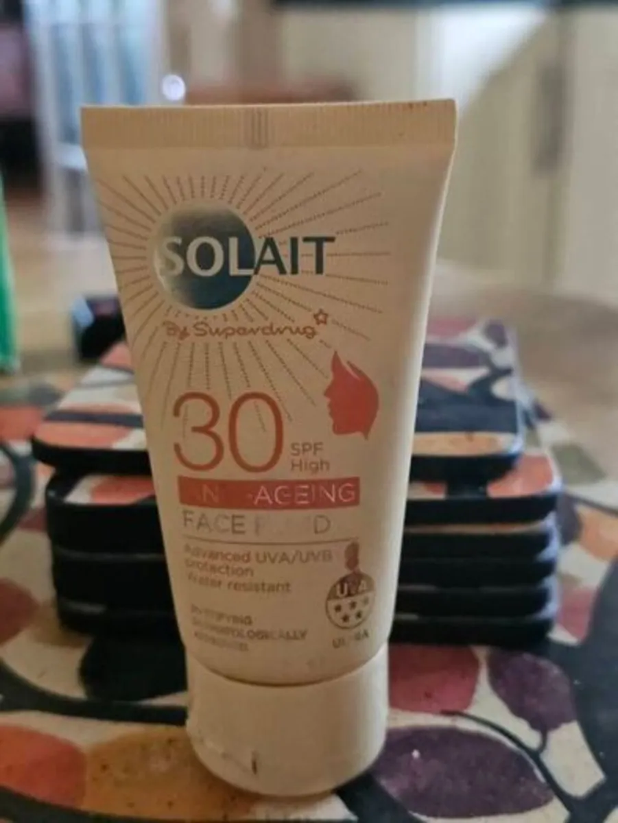 Solait Face Sun Cream Fluid SPF30 50ml - Image 1
