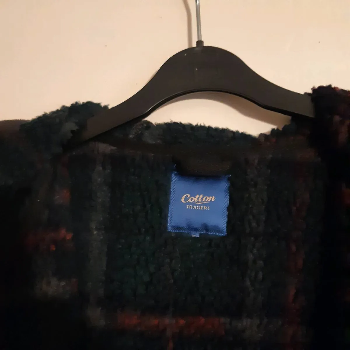 Cotton Traders Unisex Brown Fleece Jacket. - Image 2