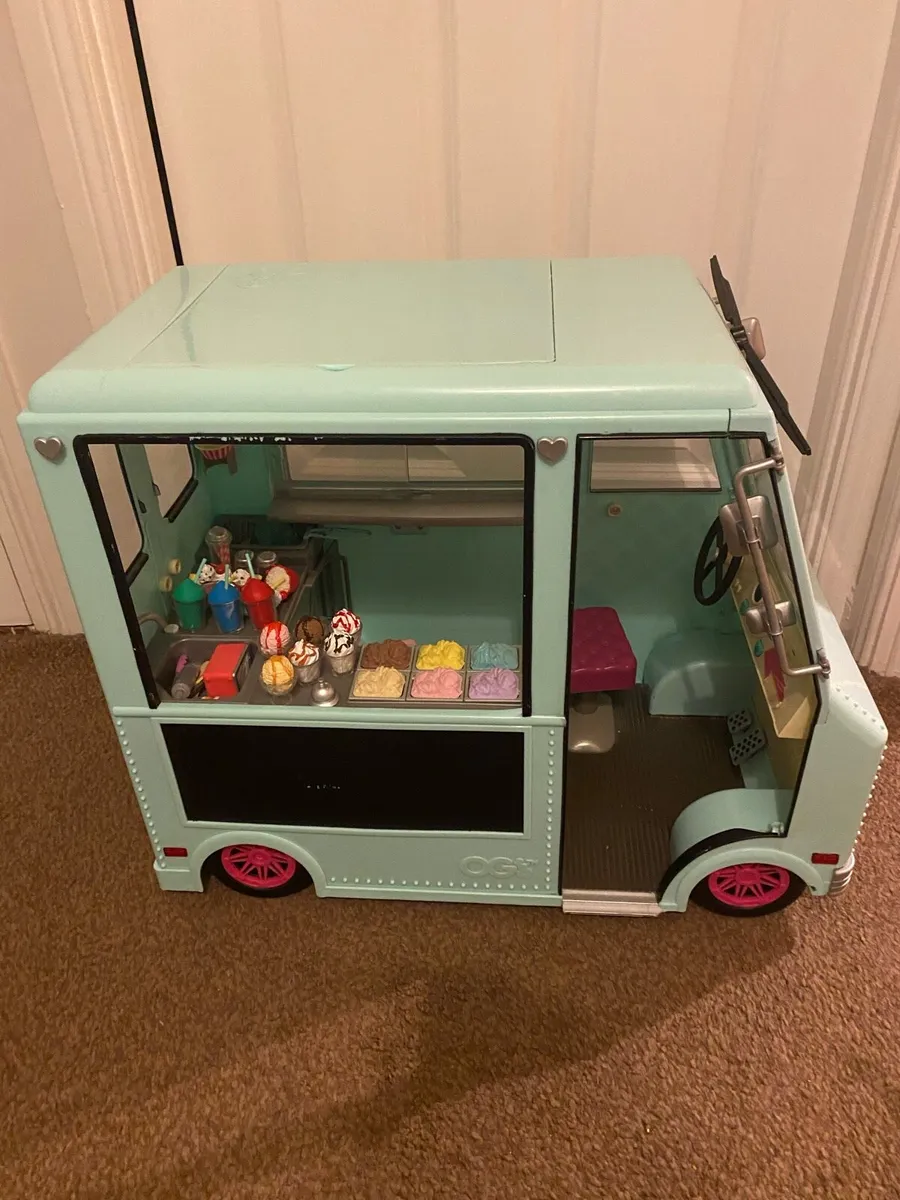 Our Generation Sweet Stop Ice Cream Truck Playset - Image 1
